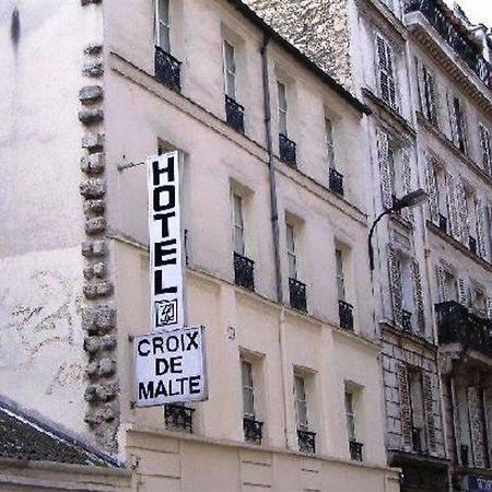 Croix De Malte Hotel Párizs Kültér fotó