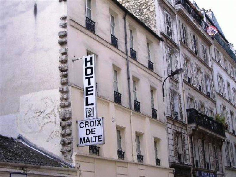 Croix De Malte Hotel Párizs Kültér fotó